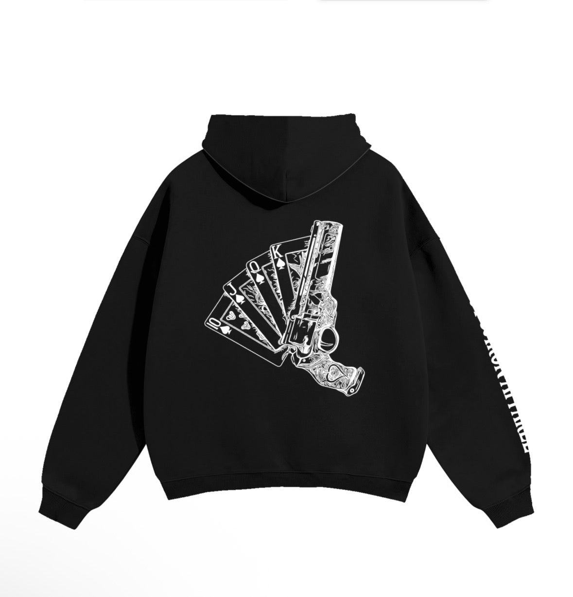 Royal Flush Oversized Hoodie
