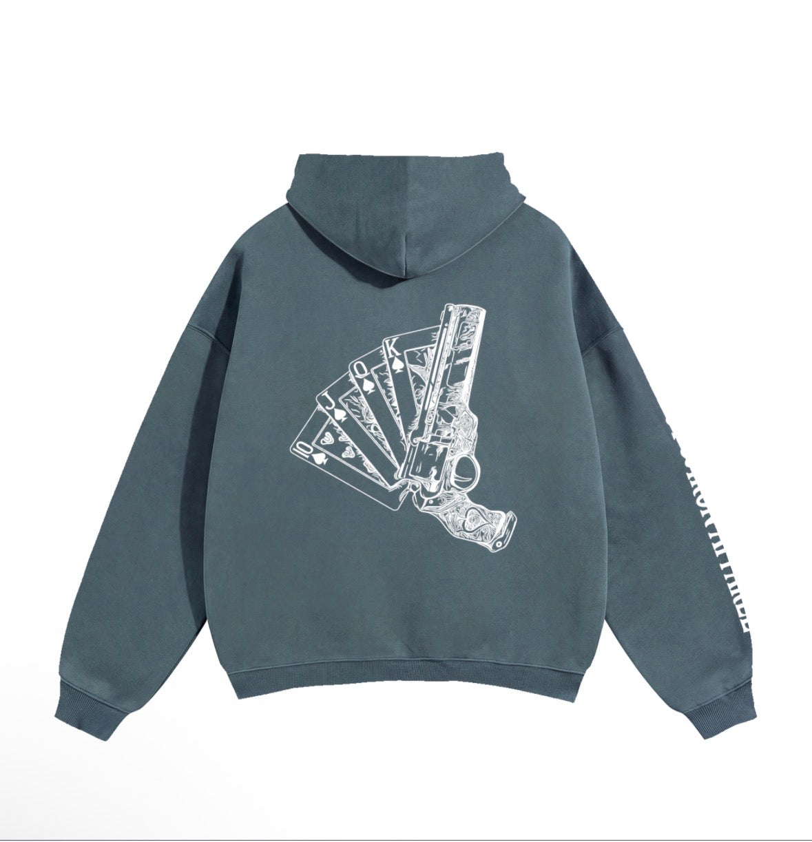 Royal Flush Oversized Hoodie