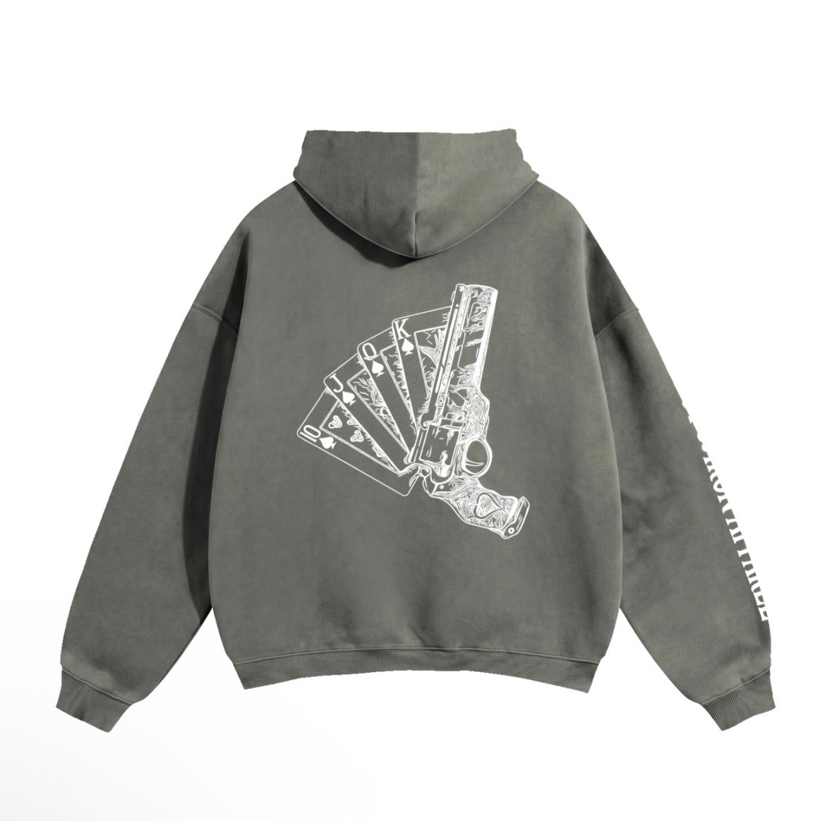 Royal Flush Oversized Hoodie