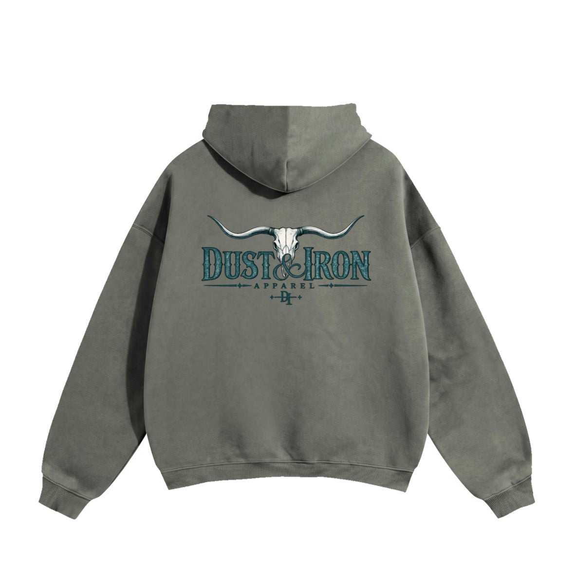 D&I Teal Oversized Hoodie