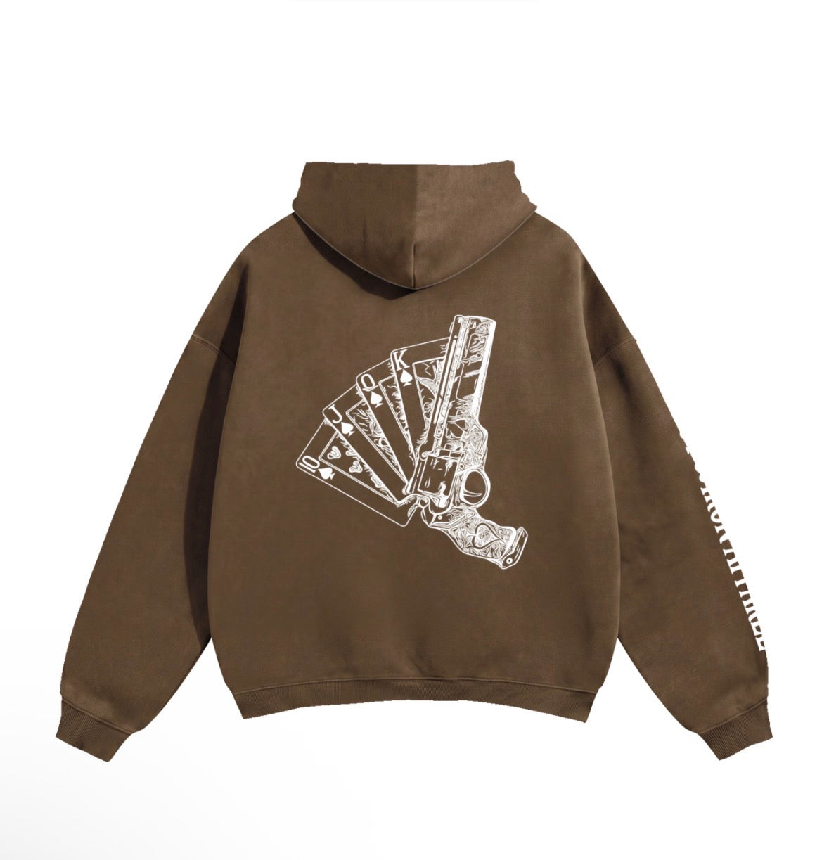 Royal Flush Oversized Hoodie