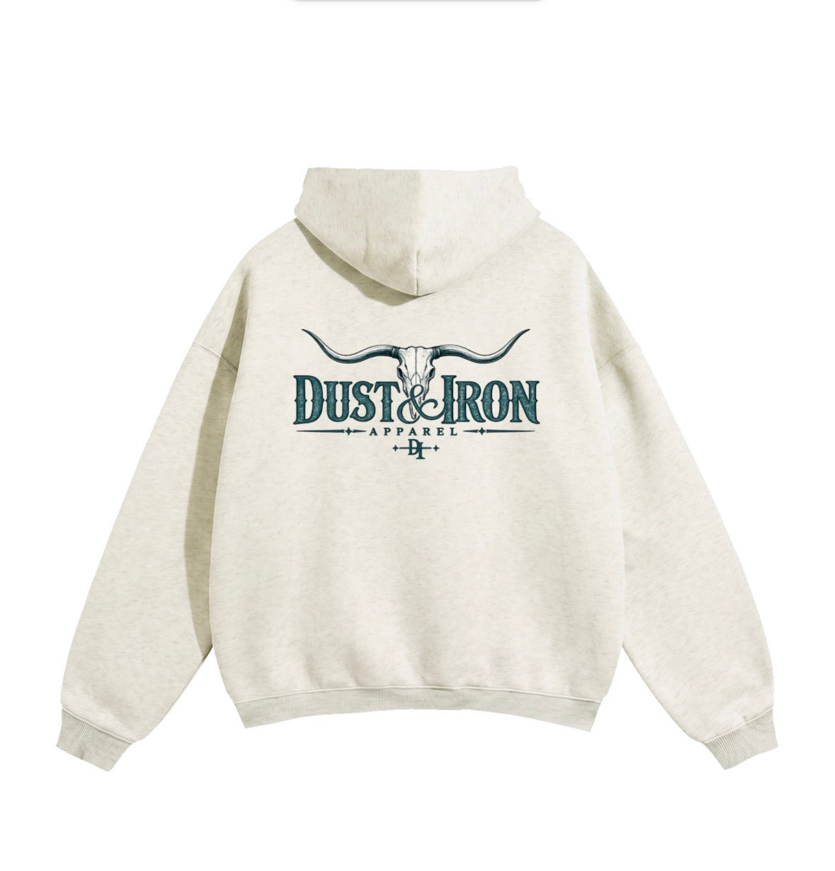 D&I Teal Oversized Hoodie