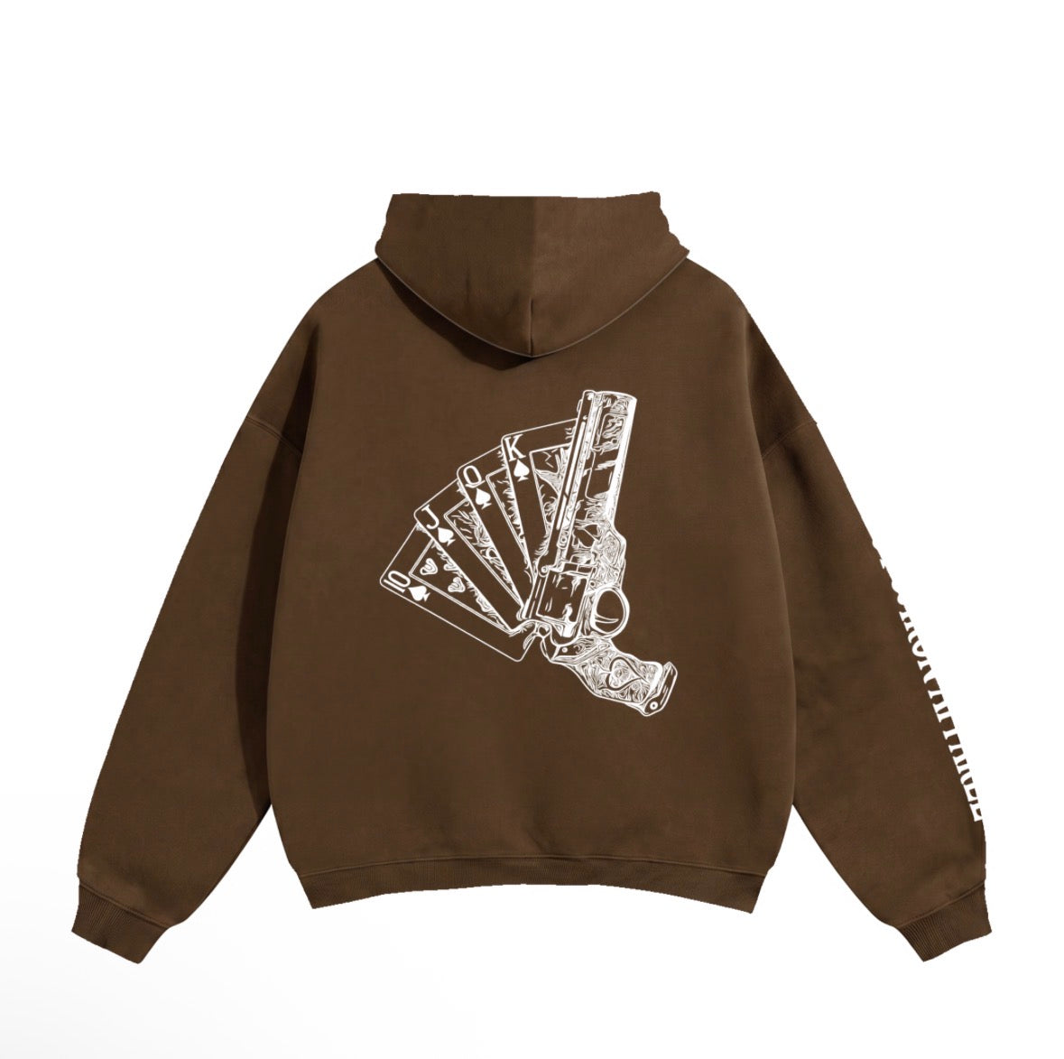 Royal Flush Oversized Hoodie