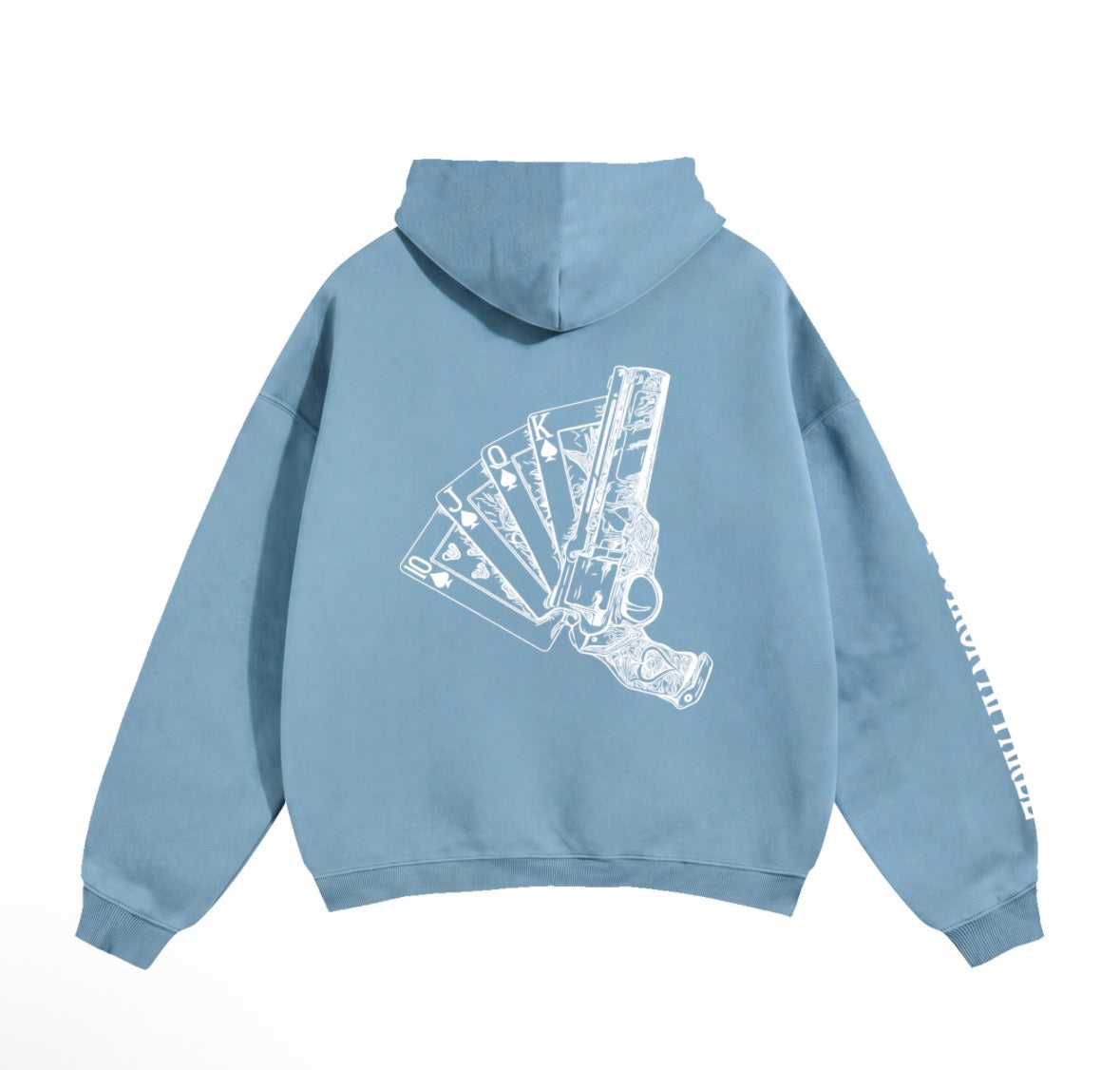 Royal Flush Oversized Hoodie