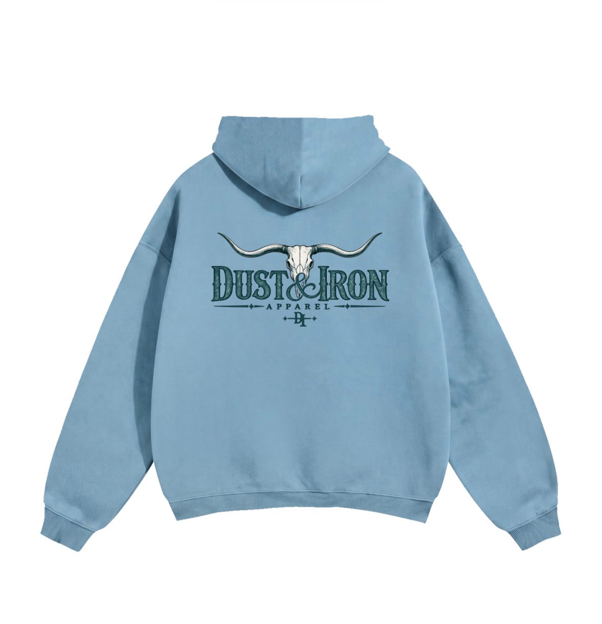 D&I Teal Oversized Hoodie