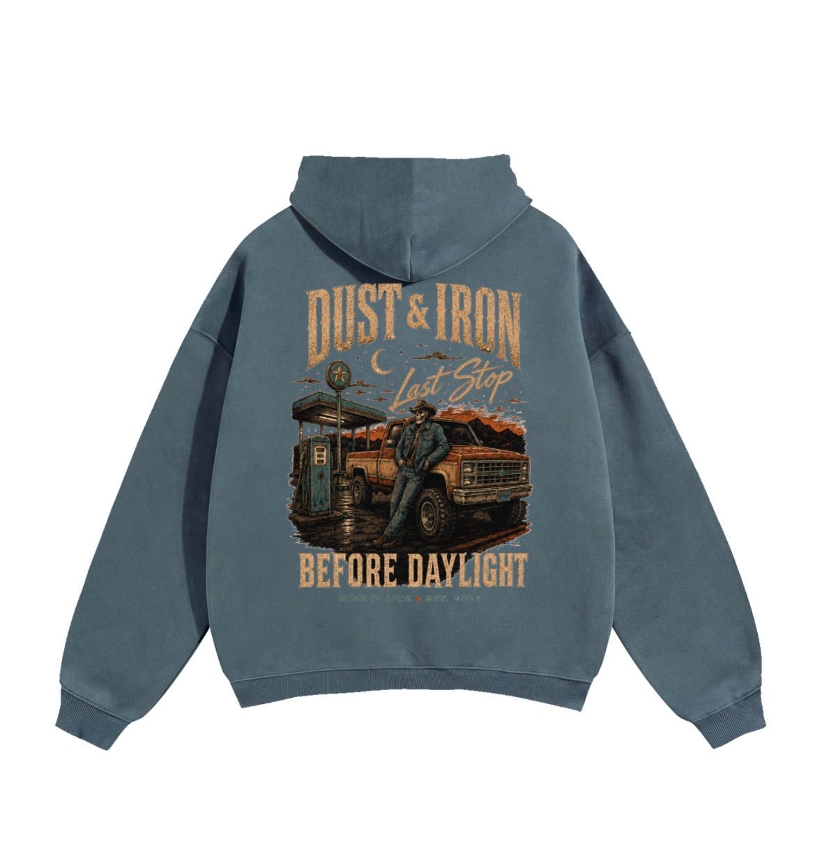 Last Stop Oversized Hoodie