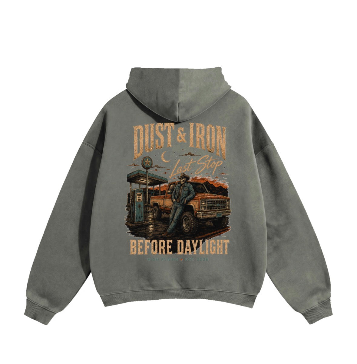 Last Stop Oversized Hoodie