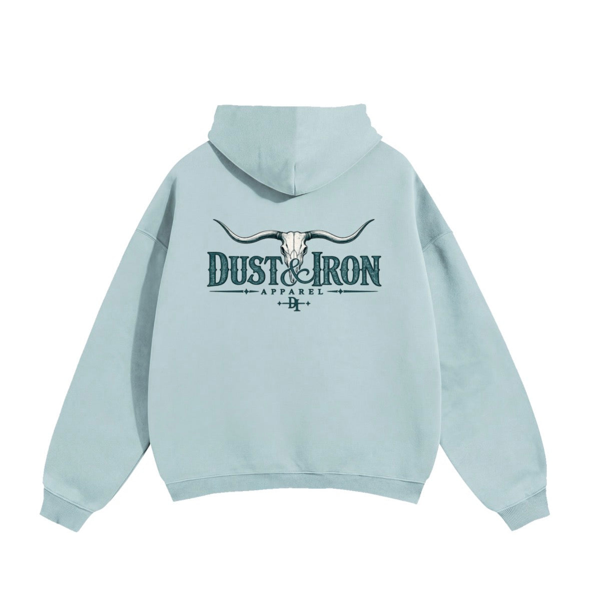 D&I Teal Oversized Hoodie