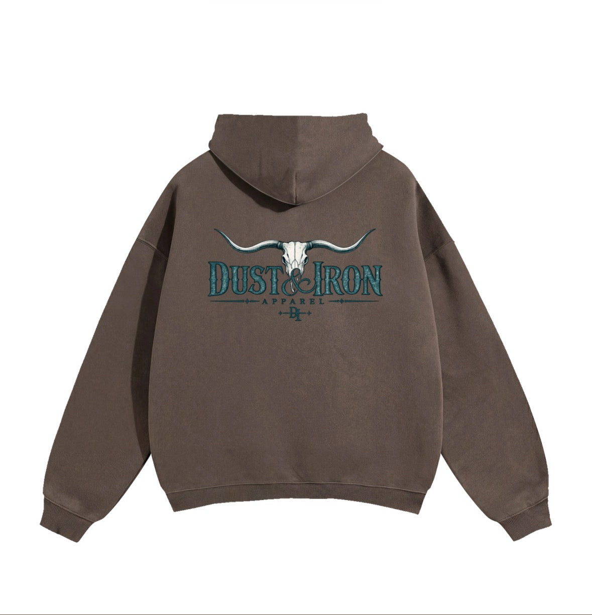 D&I Teal Oversized Hoodie
