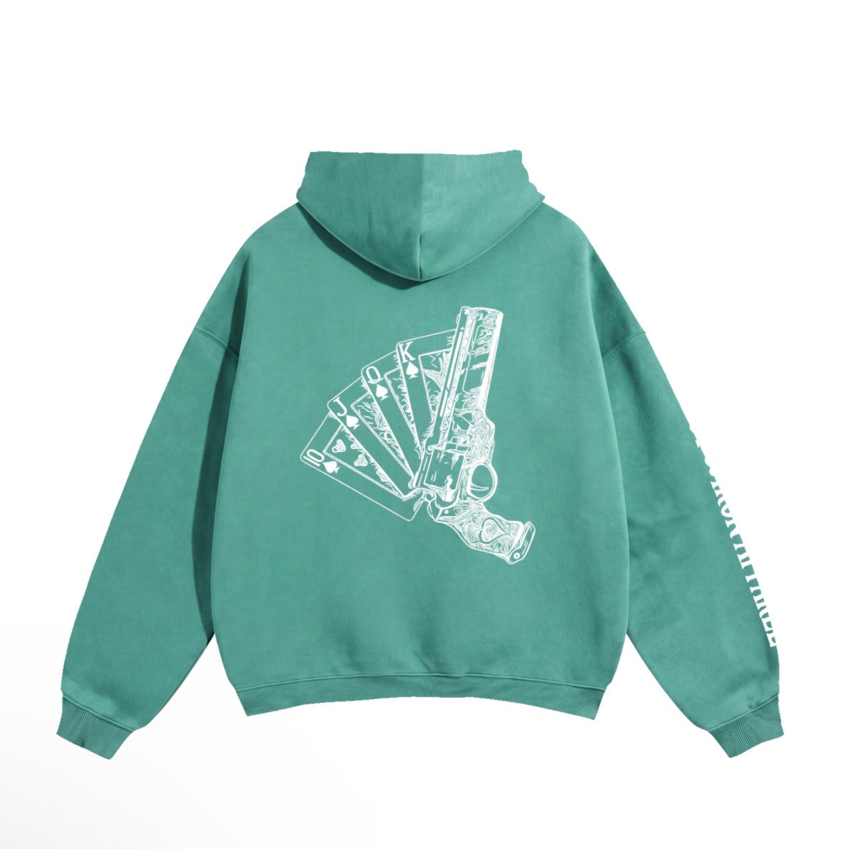 Royal Flush Oversized Hoodie