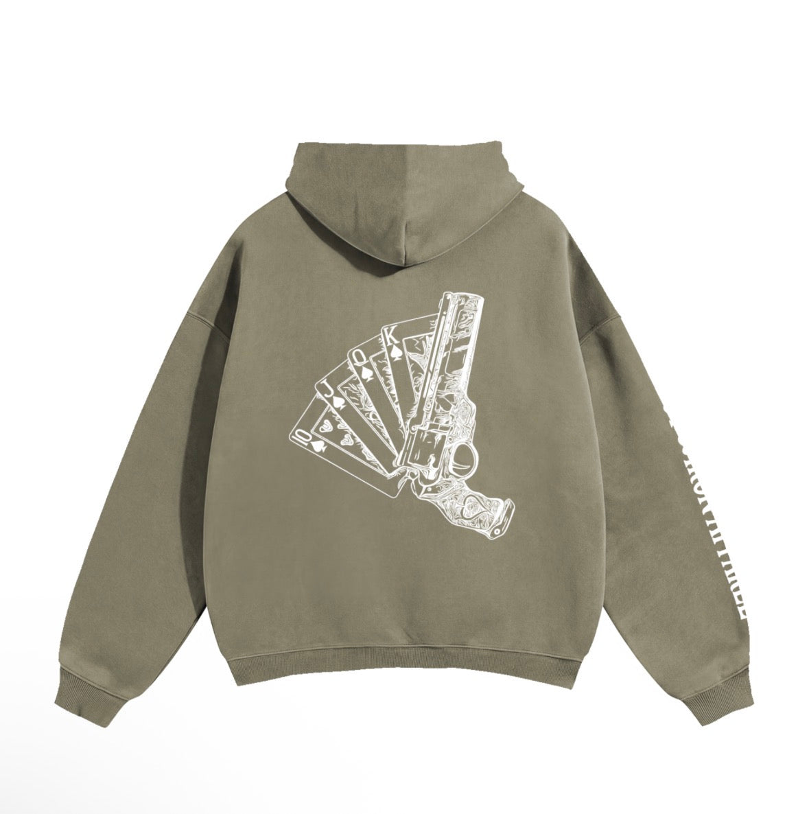 Royal Flush Oversized Hoodie