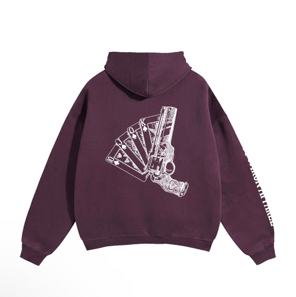 Royal Flush Oversized Hoodie