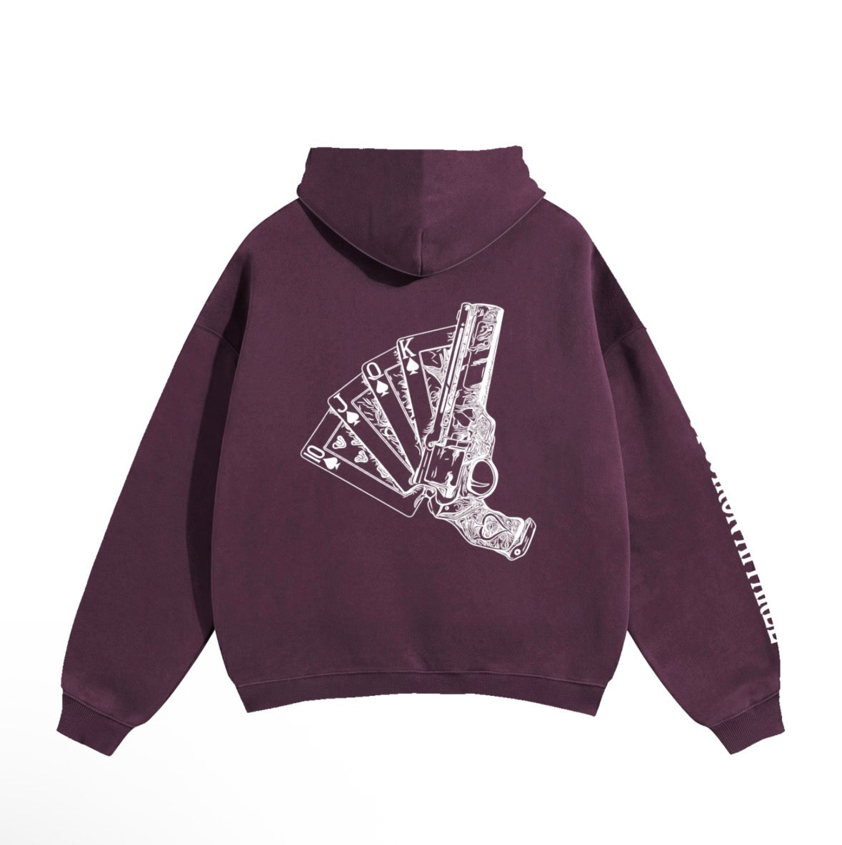 Royal Flush Oversized Hoodie