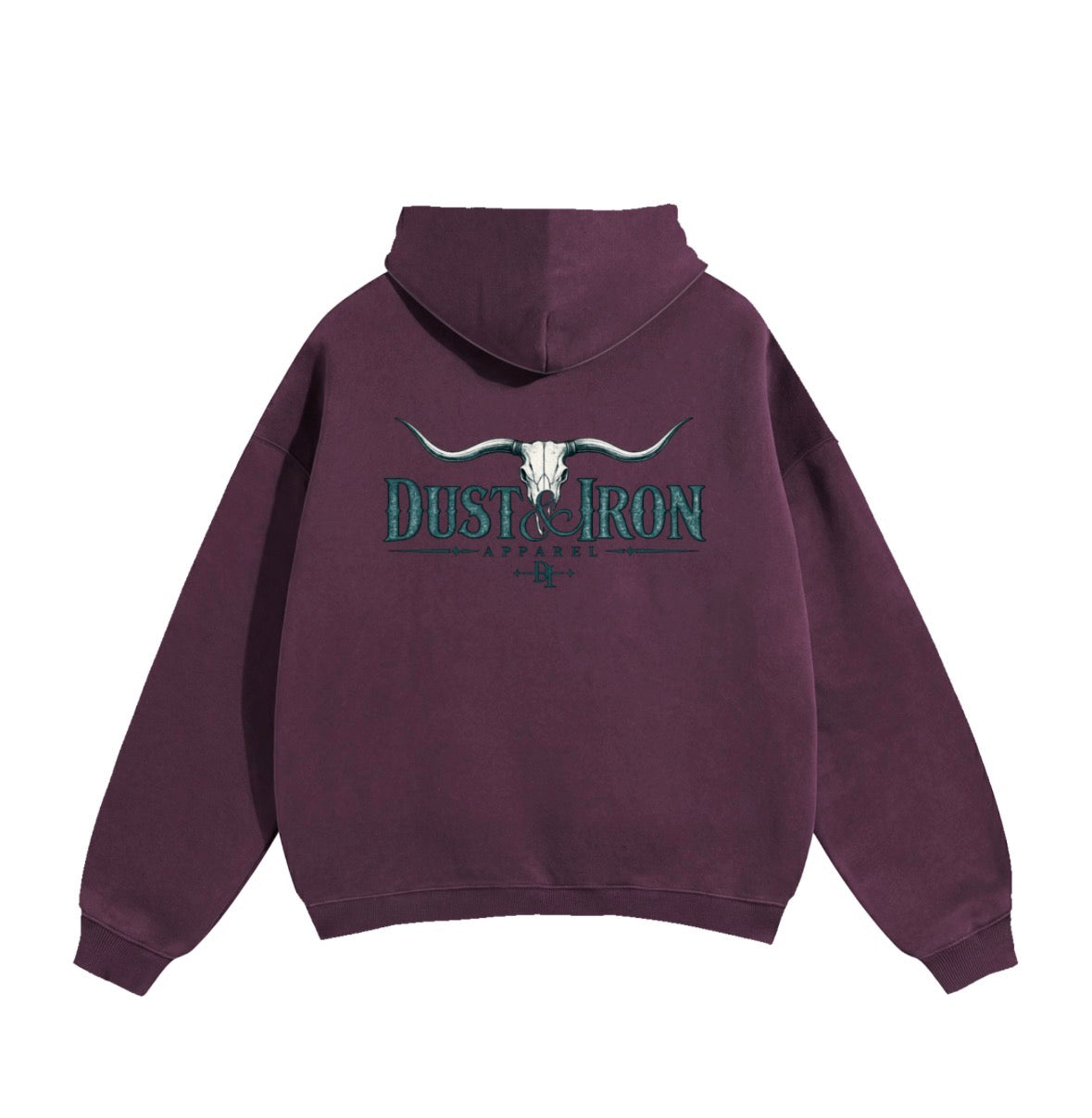 D&I Teal Oversized Hoodie