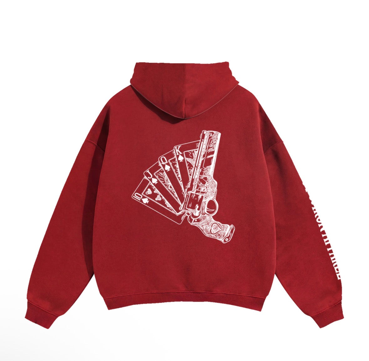 Royal Flush Oversized Hoodie