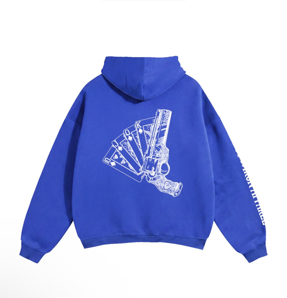 Royal Flush Oversized Hoodie
