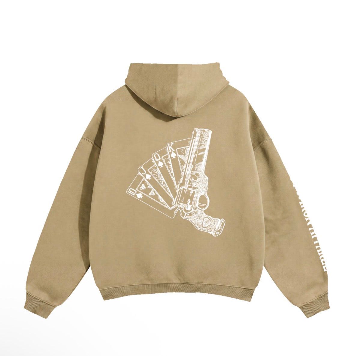 Royal Flush Oversized Hoodie