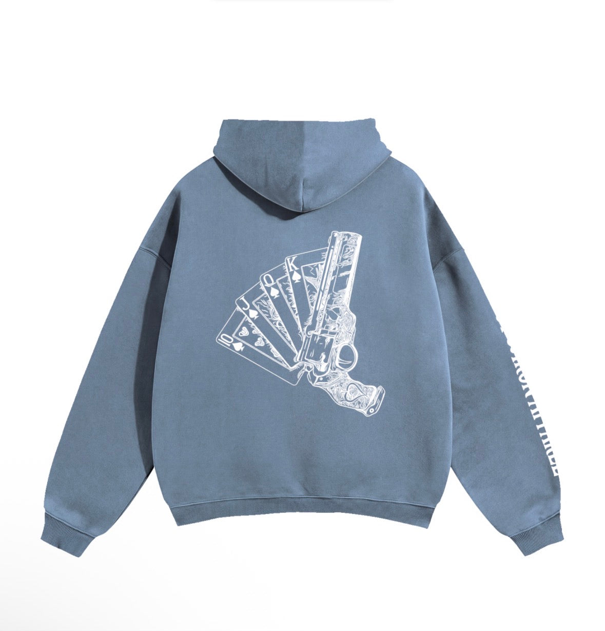 Royal Flush Oversized Hoodie