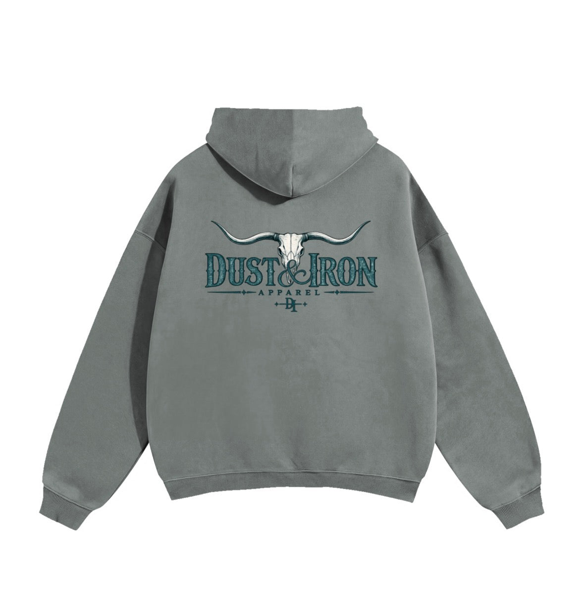 D&I Teal Oversized Hoodie